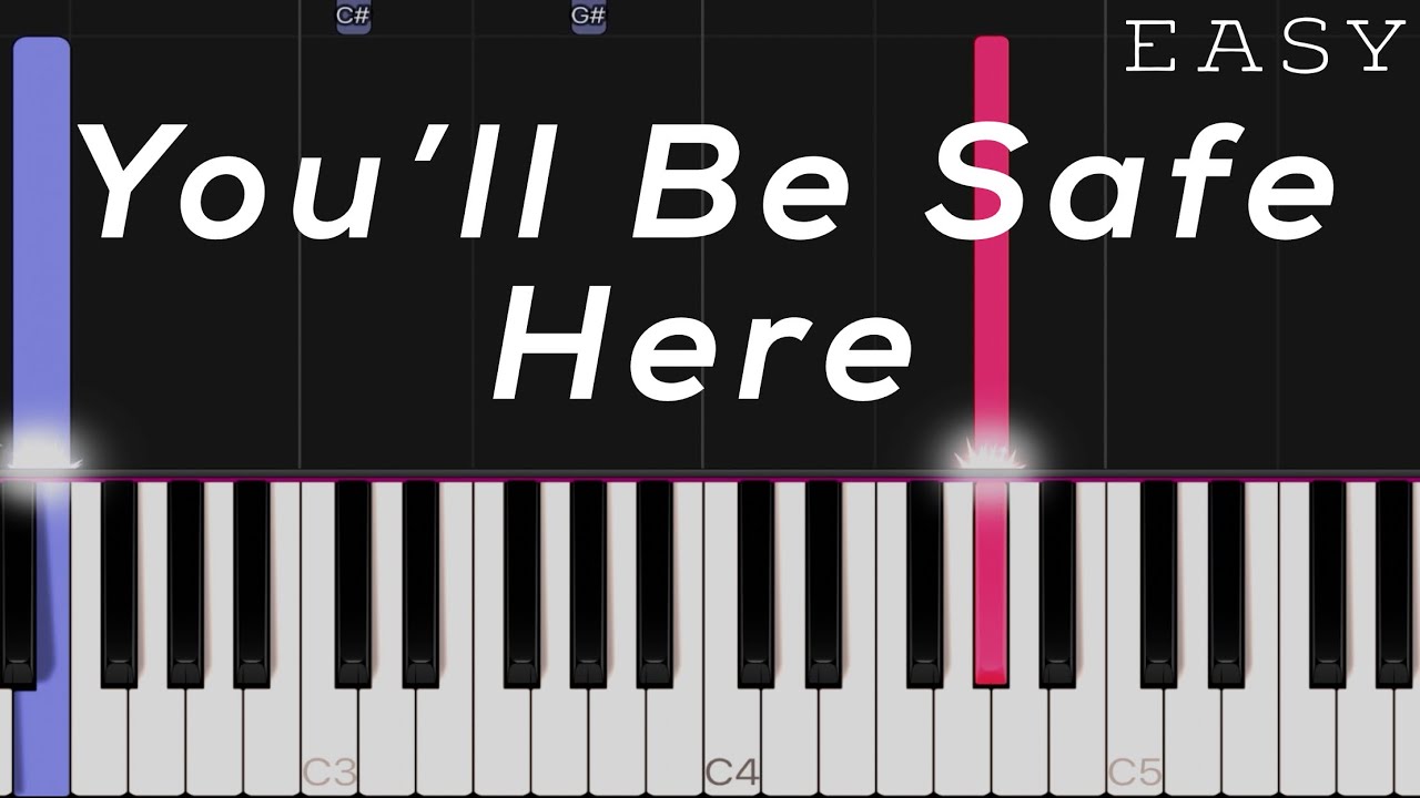 You'll Be Safe Here - Rivermaya | EASY Piano Tutorial