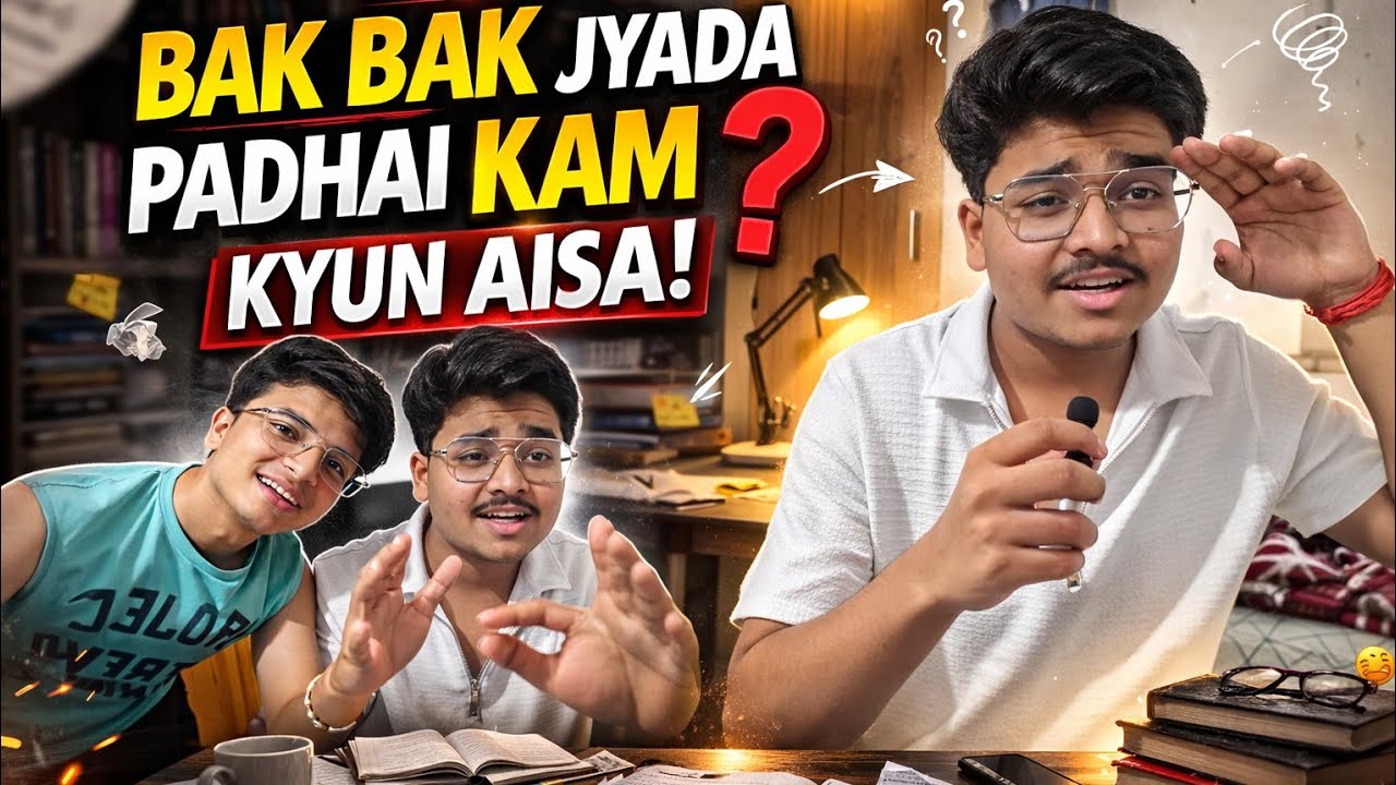 🤧BAK BAK JYADA PADHAI KAM ? | KYUN AISA | #dailyvlog | #exam | #funnyvoice | #food | #friendsvlog