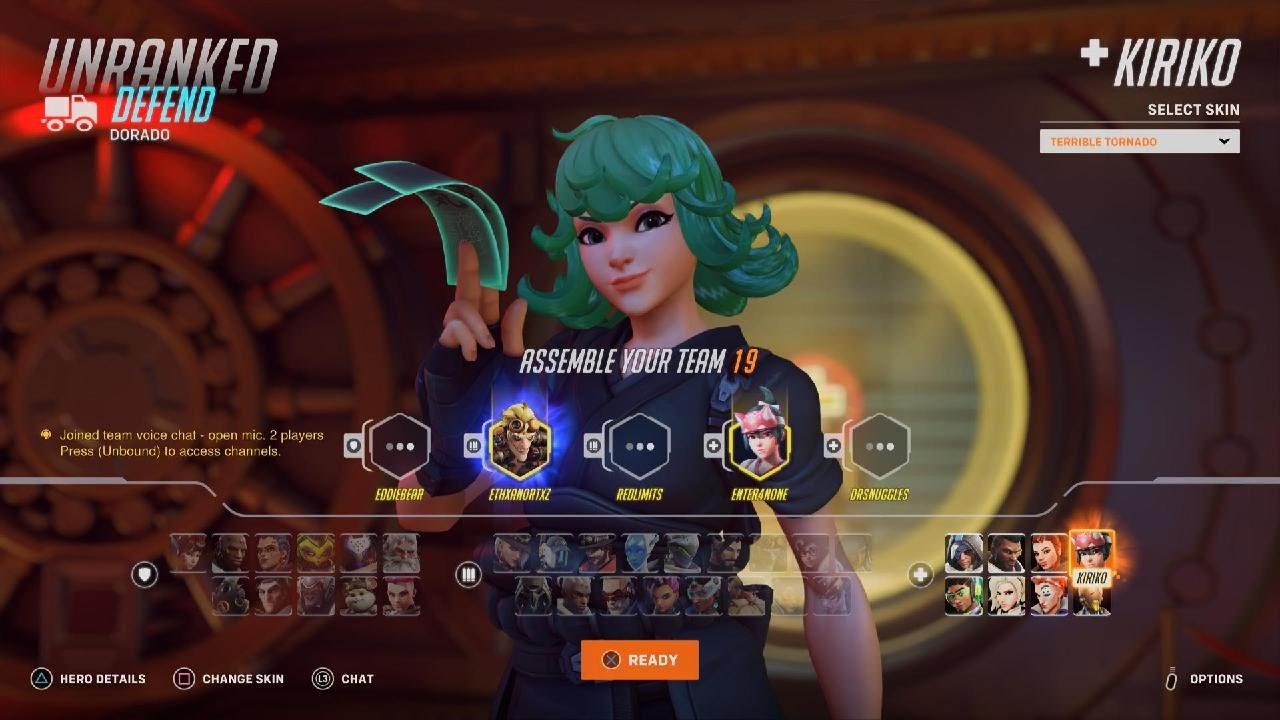 Overwatch 2 New Terrible Tornado 🌪️ Kiriko Skin - One Punch Man 2023 event