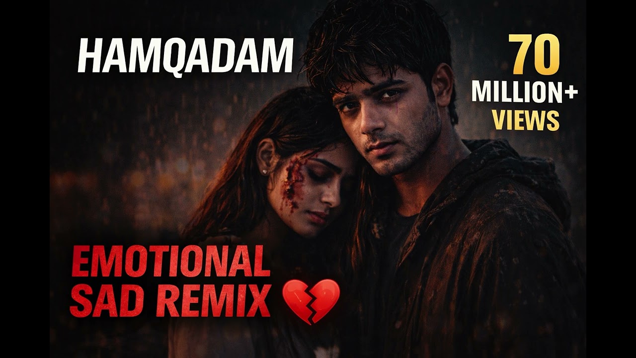 Hamqadam 💔 | Emotional Hindi Sad Remix | Heart Touching Lofi Version | BROKEN TUNE