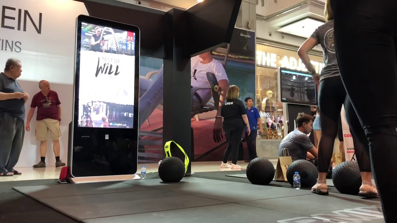 Fitness KIOSK #TestOfWill