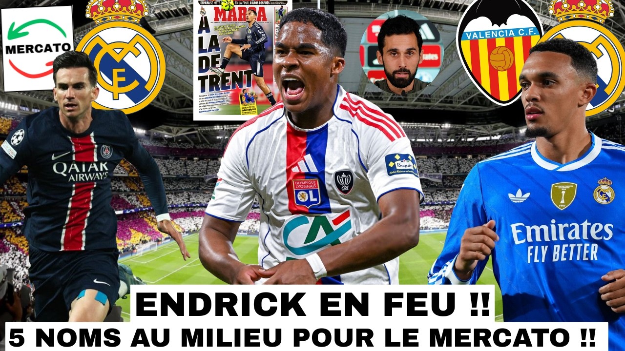 🚨LE REAL A COCHÉ 5 NOMS AU MILIEU !! / RETOUR DE PINTUS 💪🏻/ TRENT DE RETOUR ENFIN 🔥/ ENDRICK BUTEUR