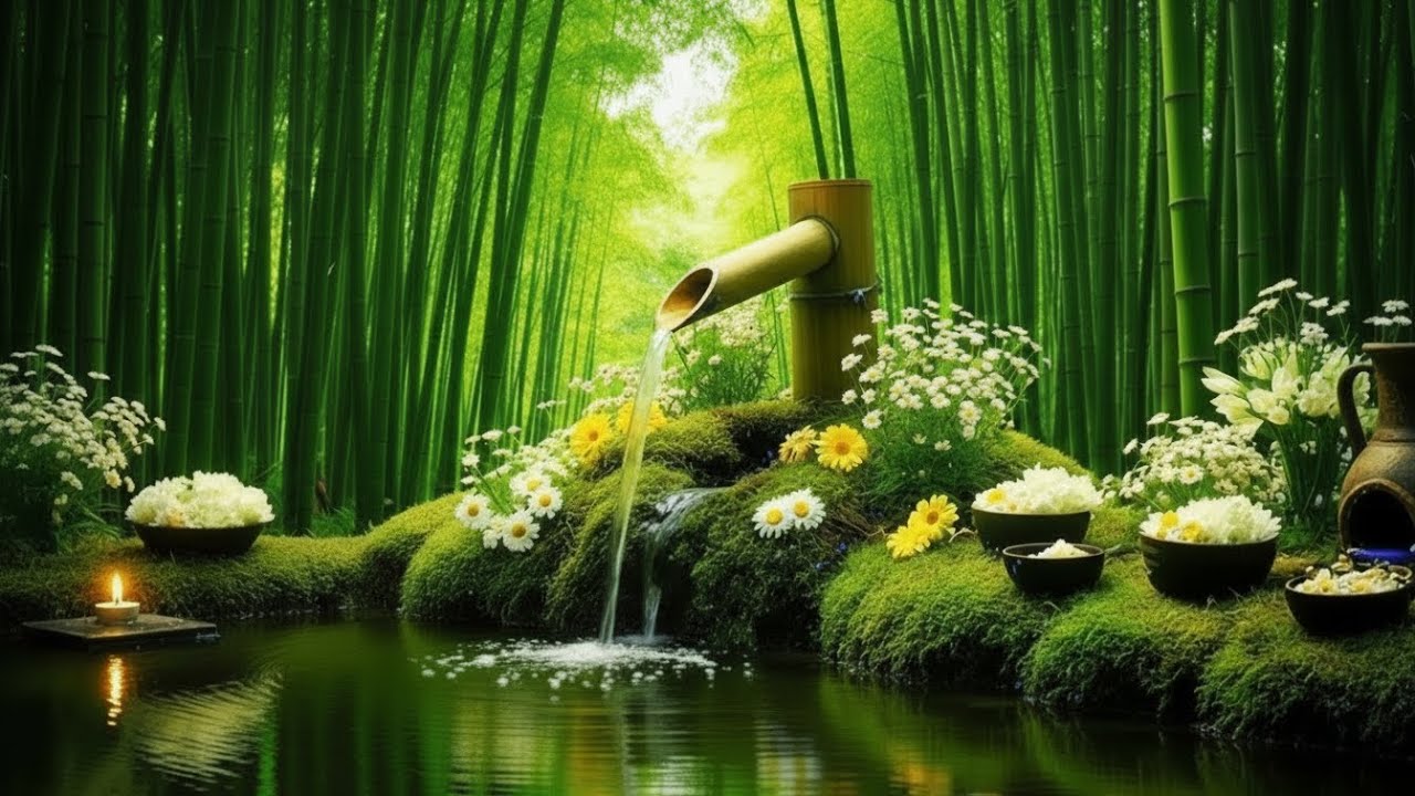 Sleep Music and Sound of Water 🌿 Calm Mind, Anxiety Relief, Deep Sleep