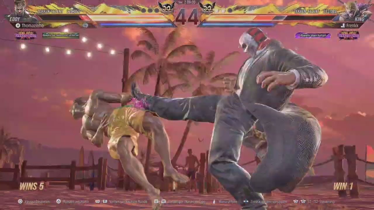 TEKKEN 8 | Eddy vs King 4K