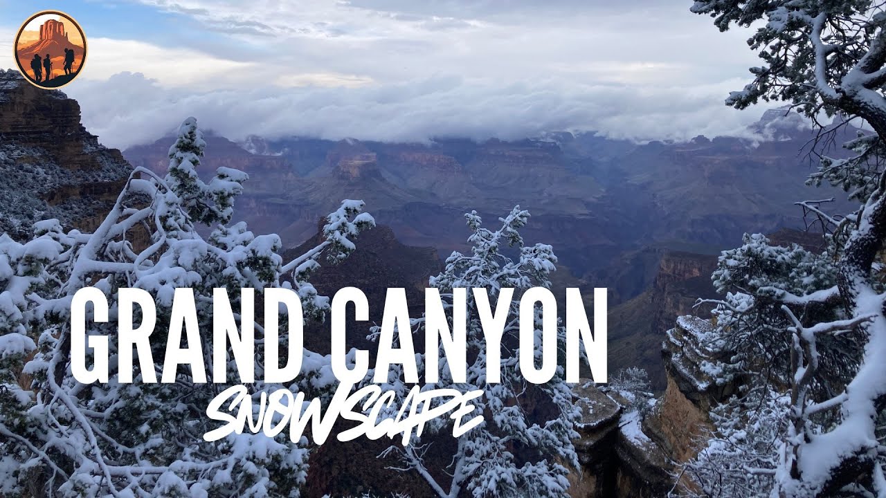 Snowfall at the Grand Canyon | South Rim Winter Wonderland