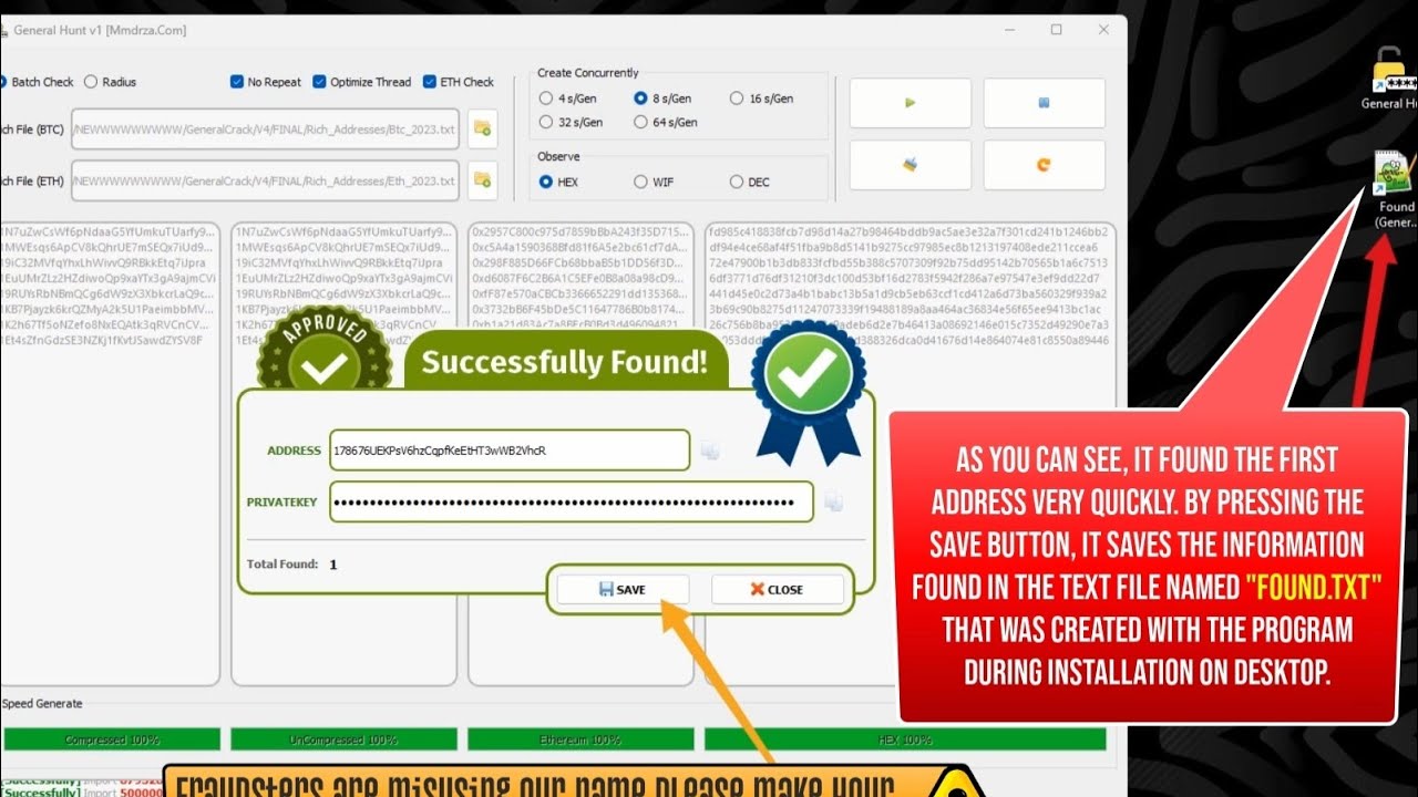 Bitcoin Private Key Finder | General Hunt Bitcoin Privetkey Finder  | CRYPTOGRAPHY TUBE