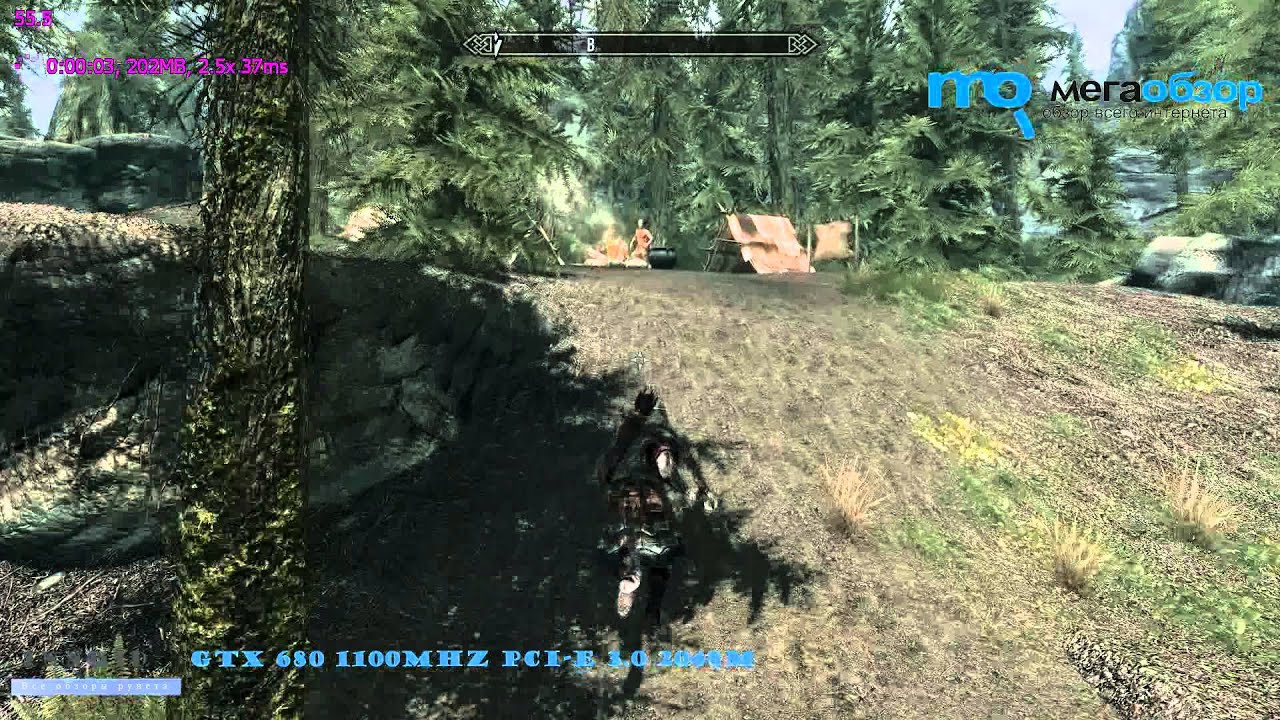 Skyrim test Inno3D NVIDIA 680 GTX