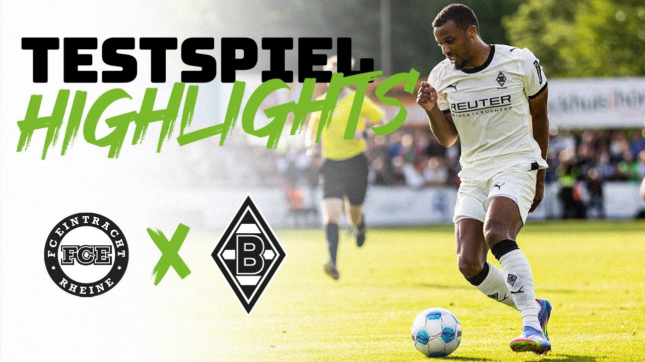 Borussia on Tour | Highlights FC Eintracht Rheine - Borussia