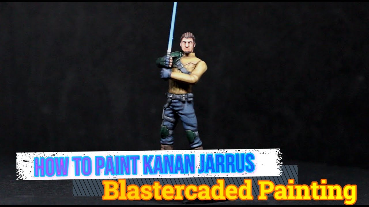 How To Paint Star Wars Shatterpoint: Kanan Jarrus