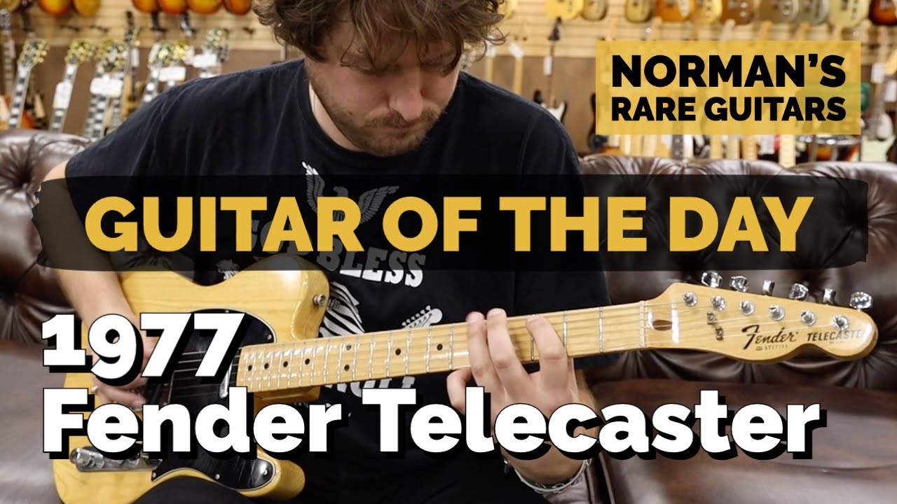 Guitar of the Day: 1977 Fender Telecaster Ash Body | Norman's Rare Guitars