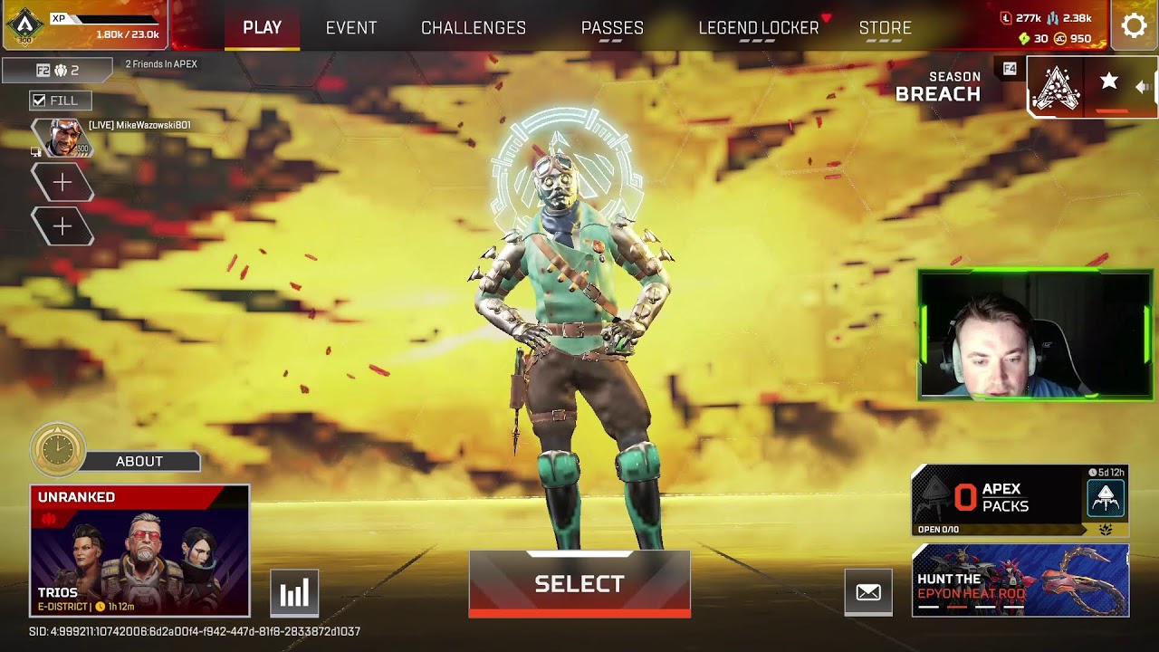APEX RANKED! Come Say Hi