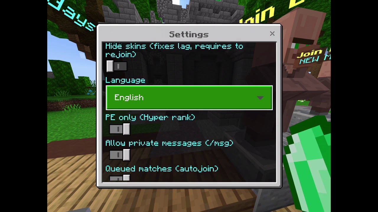Hyperlands MCPE Touchscreen PvP In Minecraft(GONE WRONG)