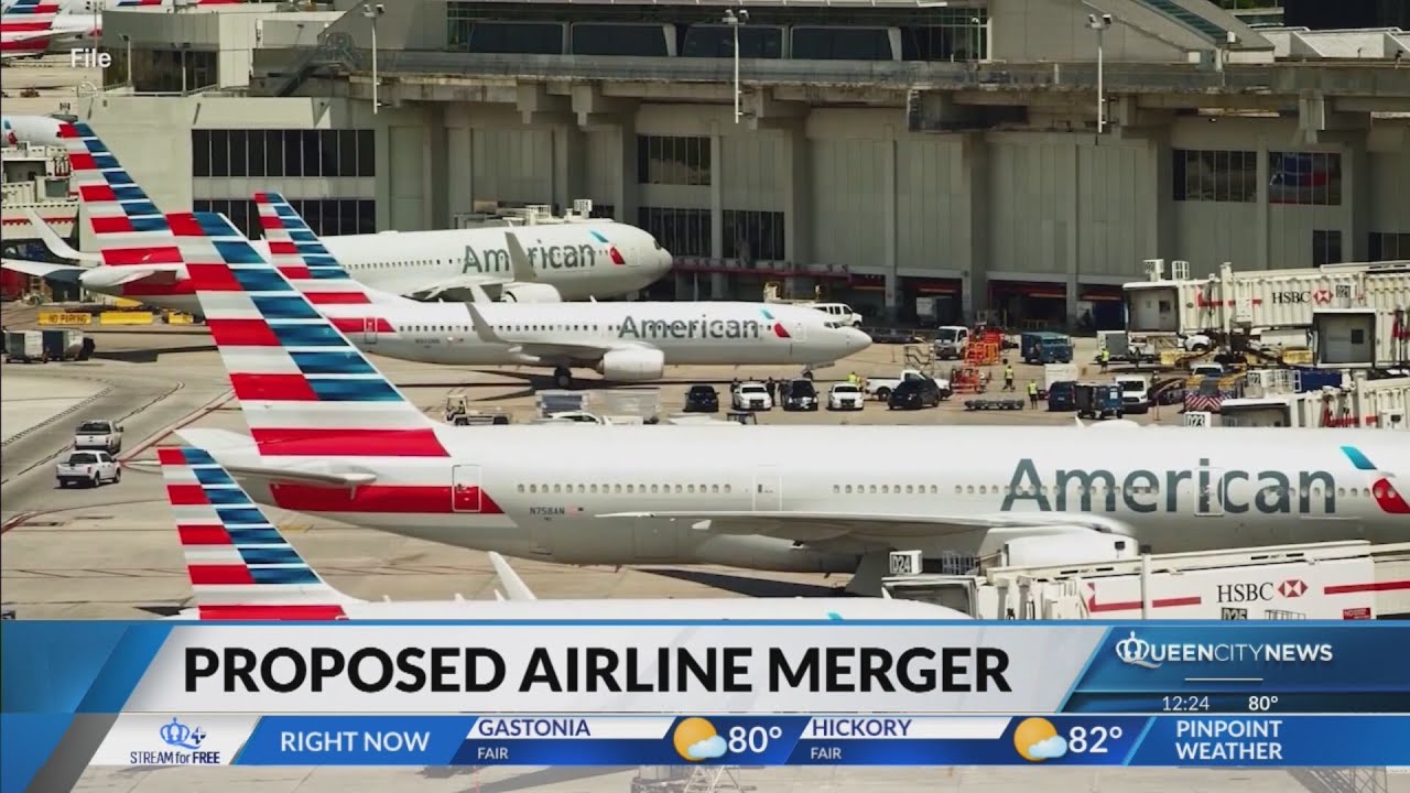 United and American Airlines explore monolithic merger