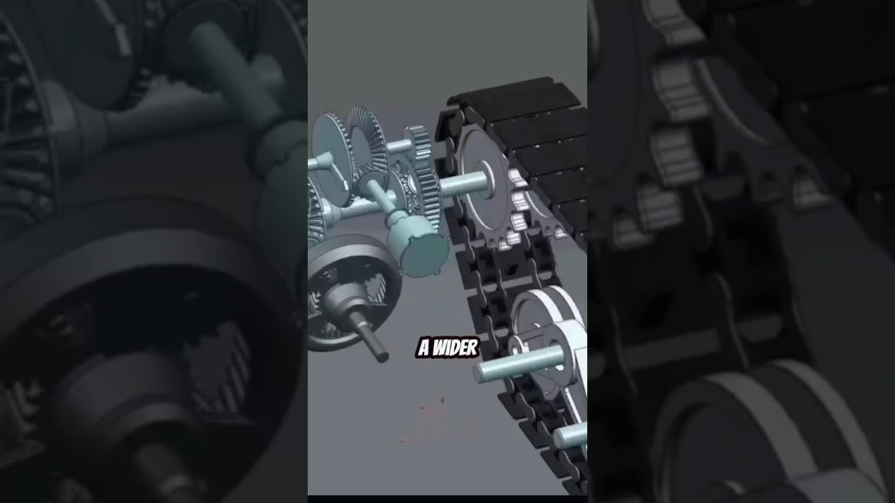 After learning these, your perspective on tanks will change! Tank and track system! #tank #mechanic