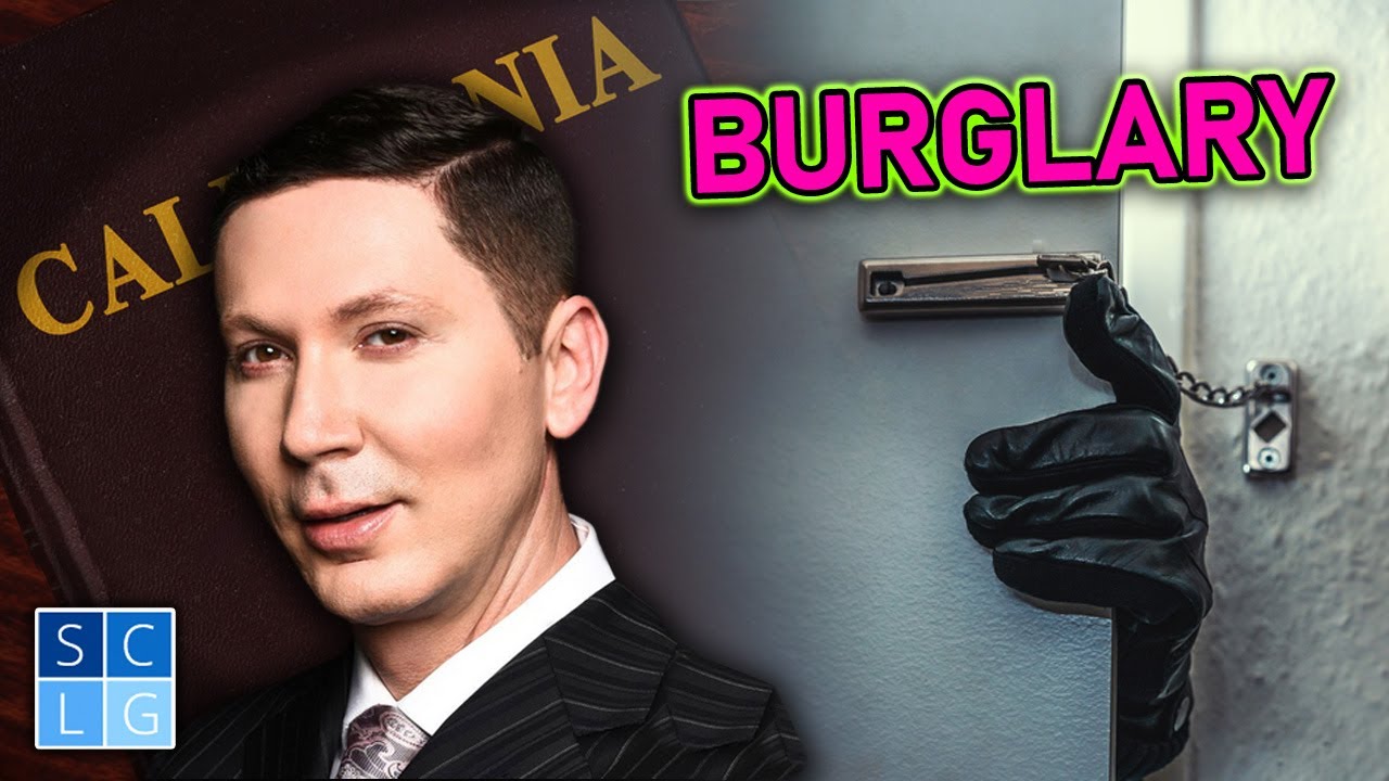 Penal Code 459 -- Burglary