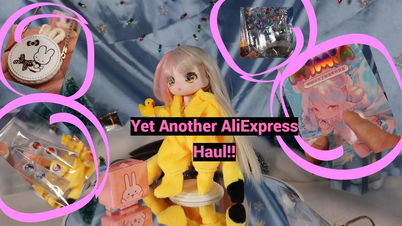 Ali Express Haul 2nd Week of December 2023! ~Ob11 Size Eyes, Accessories, Blind Boxes!~