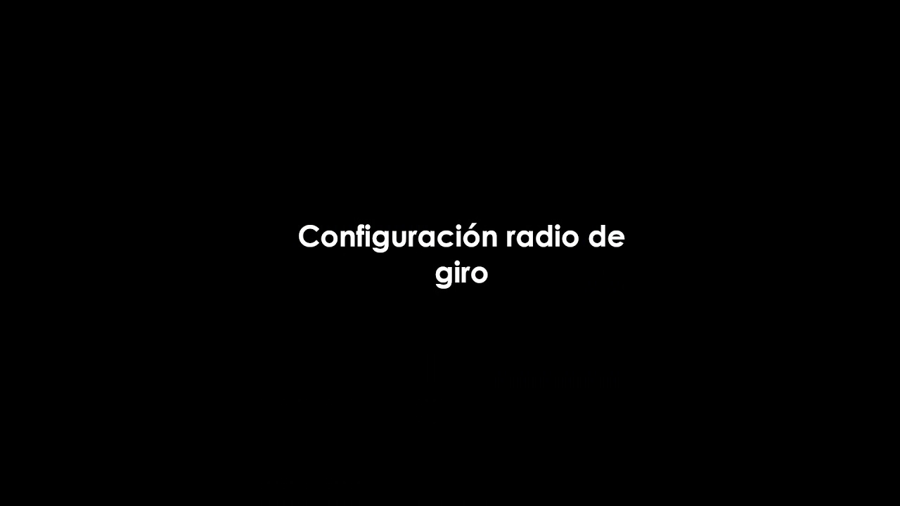 Configuración del giro en cabeceras automático