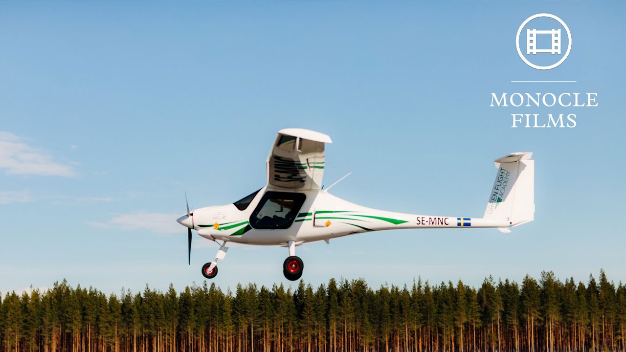 Inside Sweden’s electric flight school