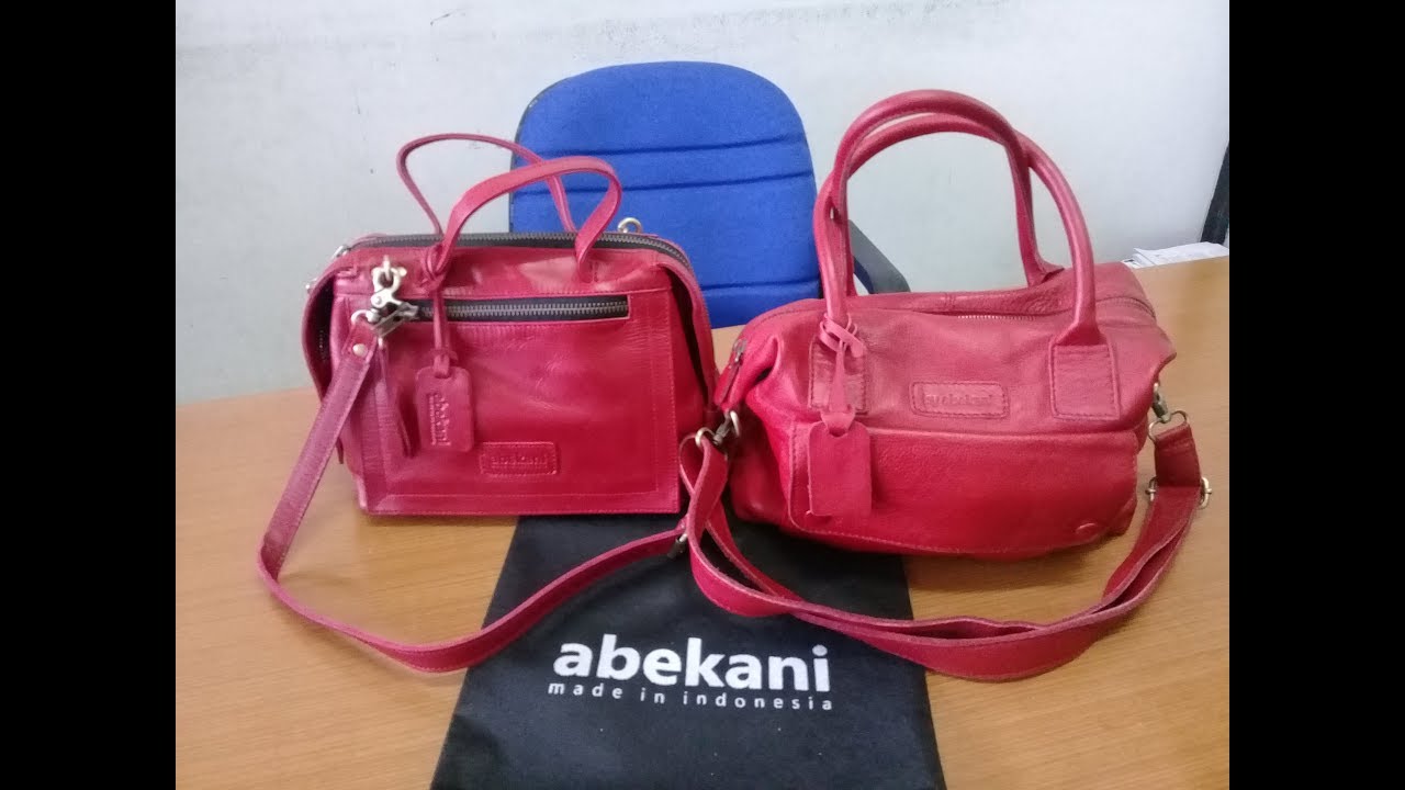 Unboxing tas kulit Yogja : Abekani vs Anantio