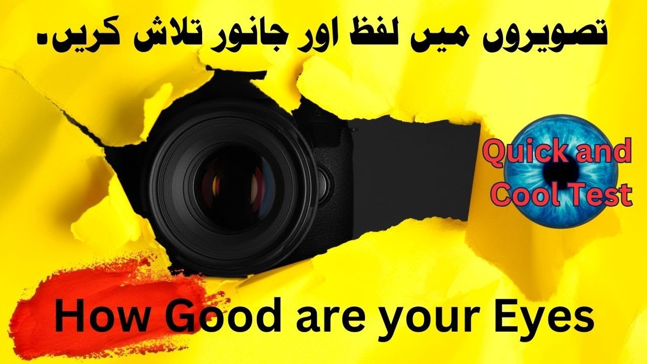 Find The Hidden Word and Animals | Puzzle in Urdu/Hindi | Test Your Eye with hidden things