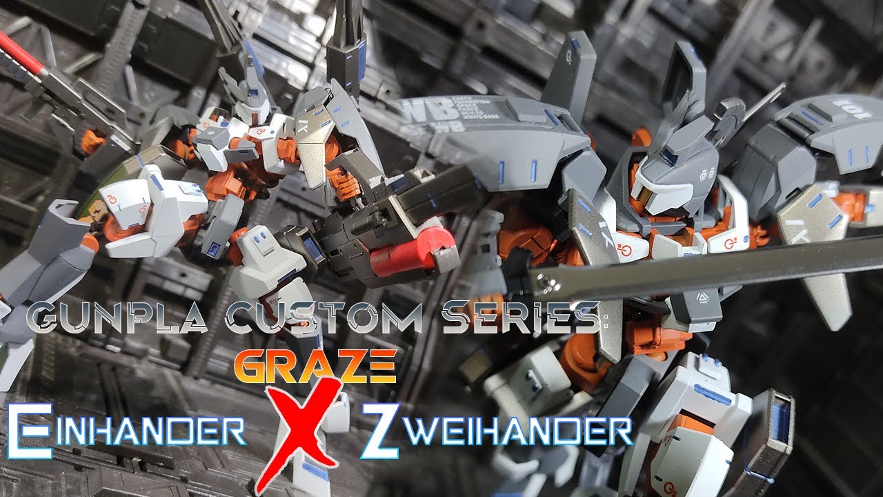 Gunpla Custom Series: HGIBO Graze Einhander X Zweihander #CallingAllAces