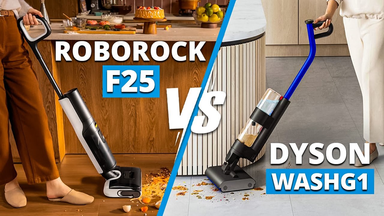 Roborock F25 vs Dyson WashG1 - Which Floor Cleaner You Should Buy?