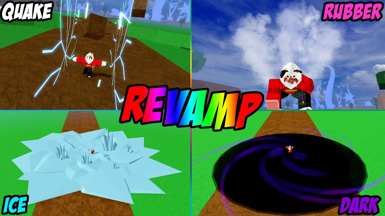 ALL FRUITS and Skills Before Revamp in Blox Fruits | Update 17 Part 3