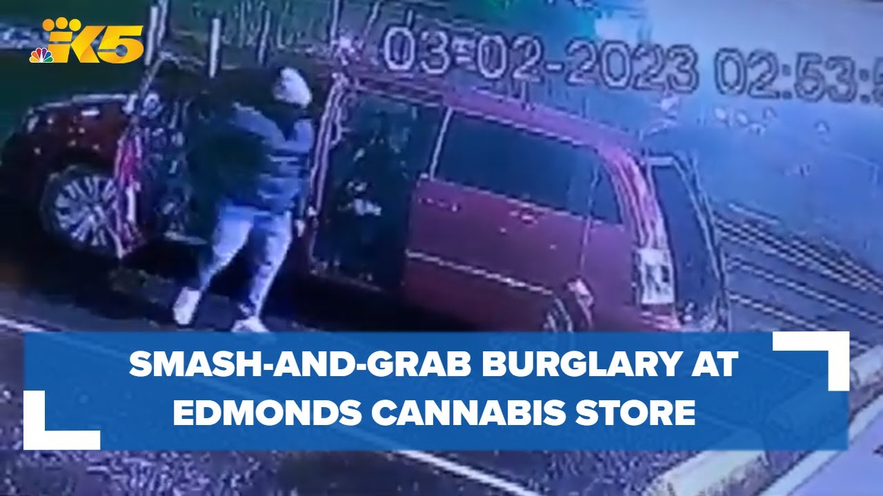 BREAKING: Smash-and-grab at Edmonds cannabis shop