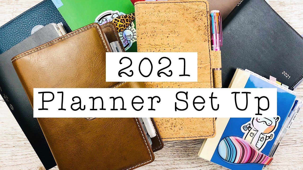 My 2021 Planner Set Up