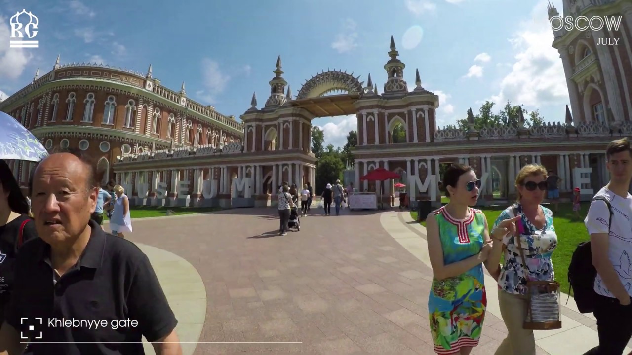 Москва. Прогулка по Царицыно. [4K]