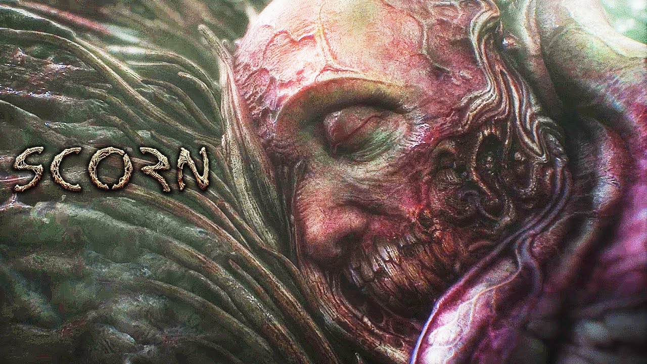 とんでもなくヤバいと噂の残酷なホラーゲーム｜SCORN