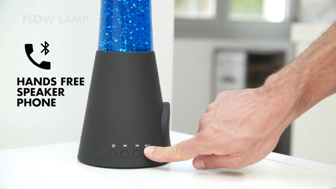 Flow Lamp Bluetooth Lava Lamp with Speaker