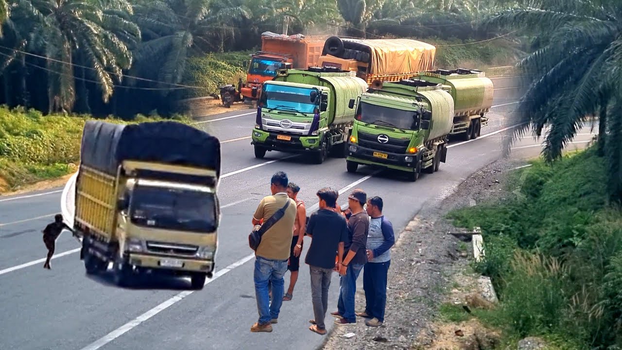 Detik Detik Truck Netral Mundur Ganjal Lolos Di Bukit Kodok