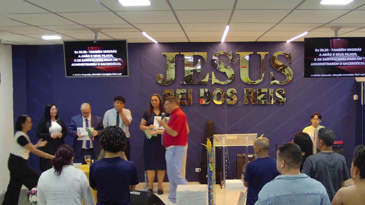 Culto com a Familia