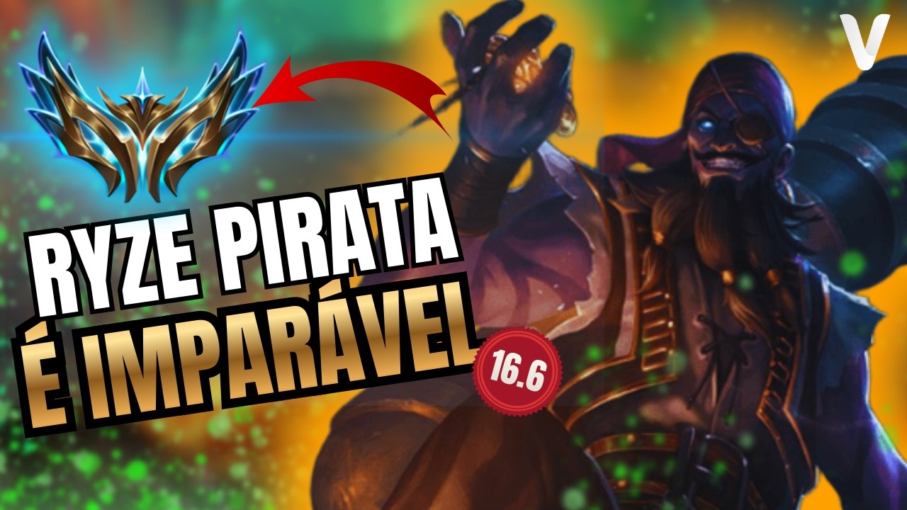 RYZE ÁGUAS DE SENTINA! AGORA VAMOS BUSCAR O TOP1 BR? - MESTRE 0 PDL AO CHALLENGER SET 16 - EP18