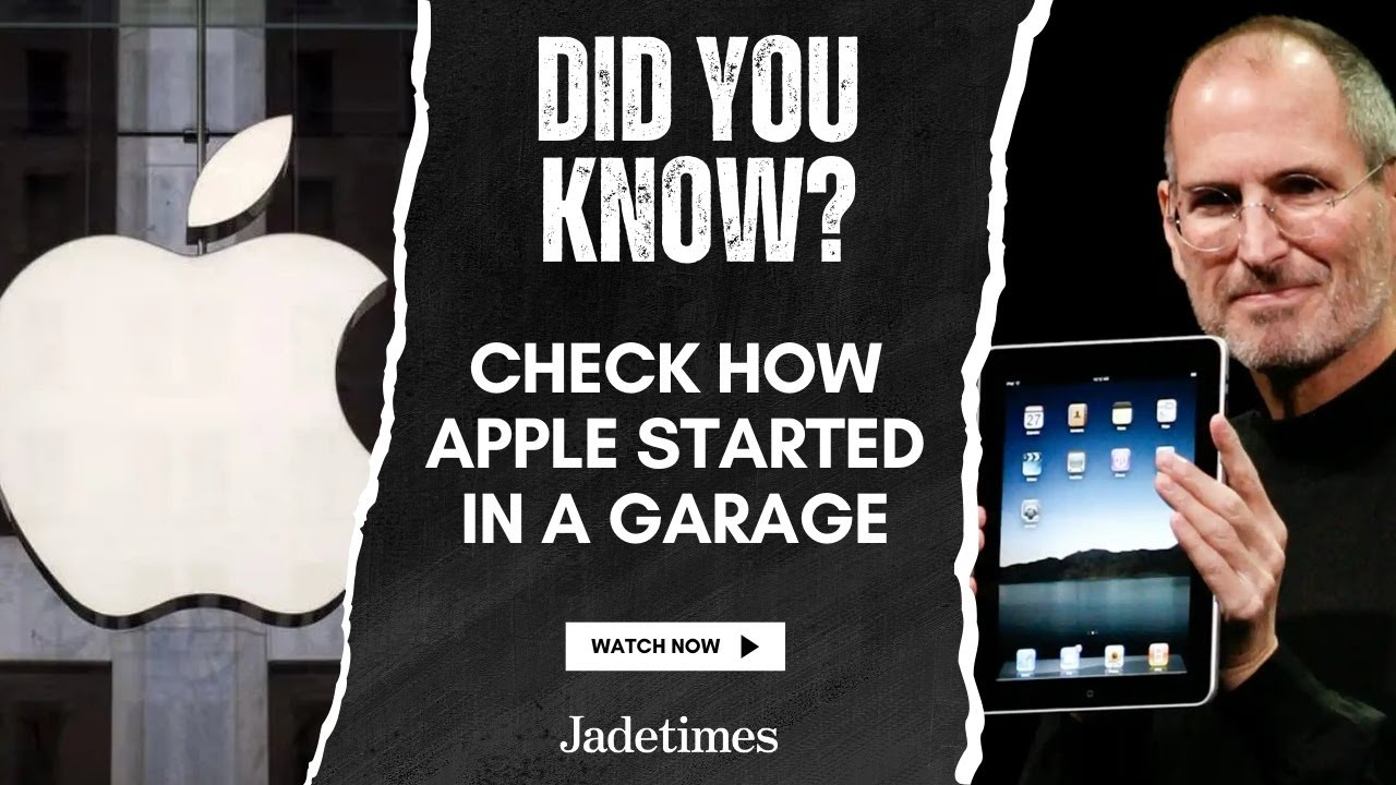 Check How Apple Started in a Garage