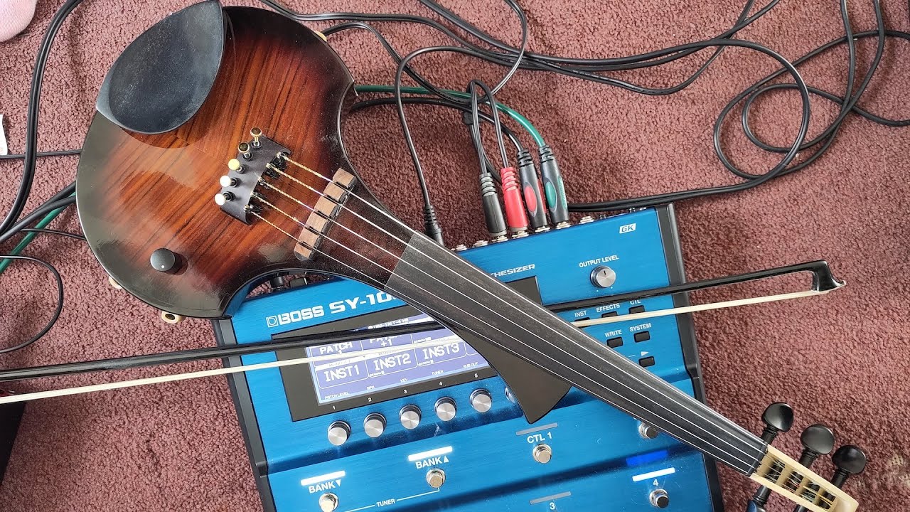 Cantini violin+SY-1000 review & extra sounds walkthrough