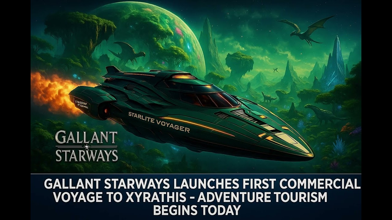 Gallant Starlite Voyager Xyrathis: 9hr Space Travel Ambience