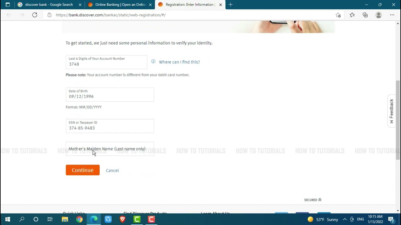 How To Create Discover Bank Online Account 2022 | Discover Bank Online Banking Sign Up Help