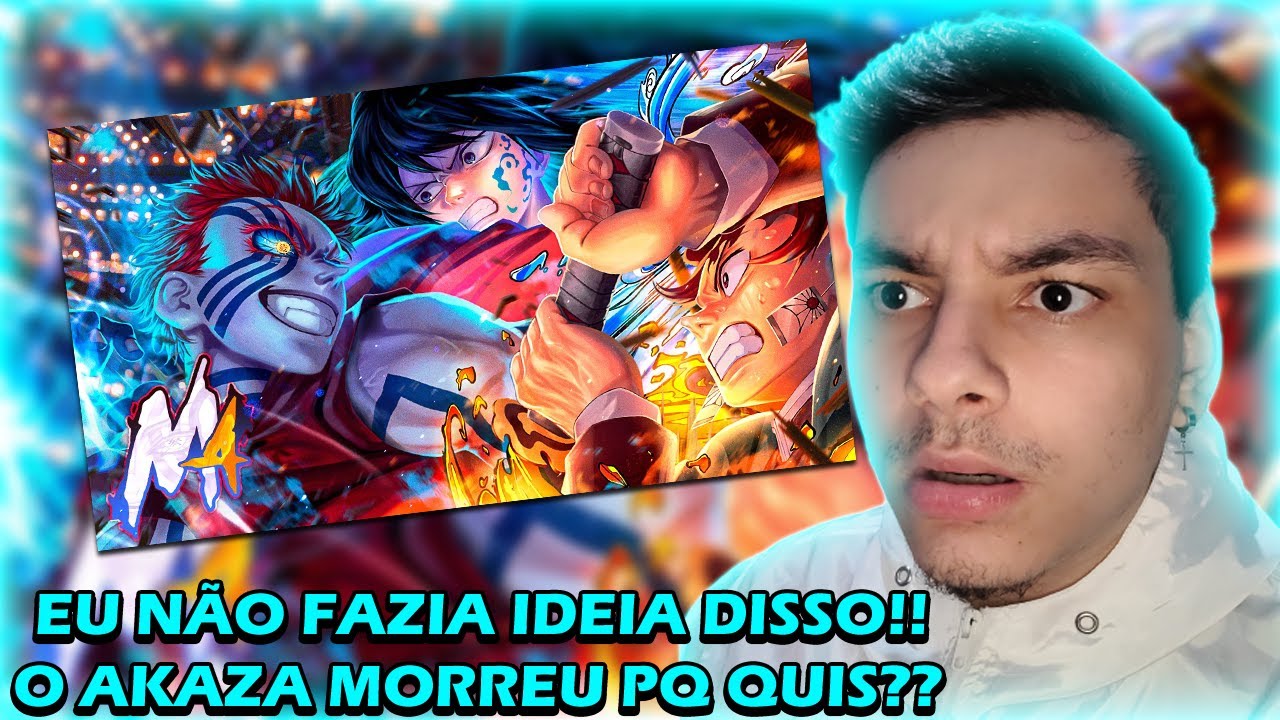 (ESSE É O ARCO FINAL??) REACT M4rkim - Castelo Infinito 2 (Akaza x Tanjiro e Tomioka)