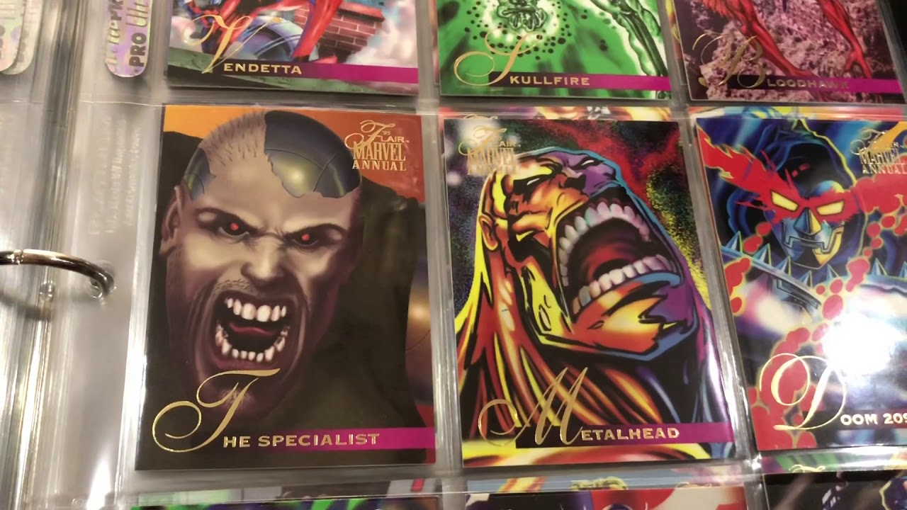 Colección Marvel Flair 1995..!!!!