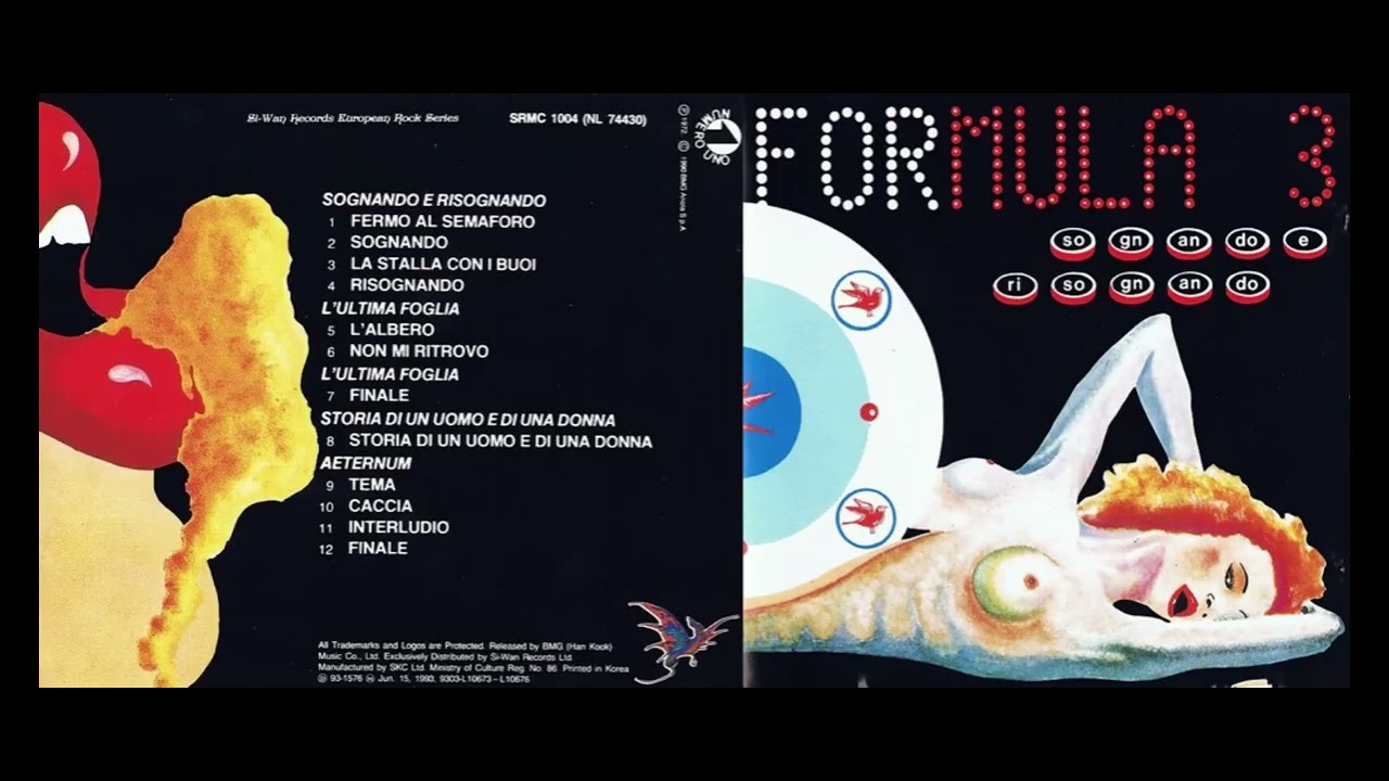 Formula 3 - Sognando E Risognando (Full Album)