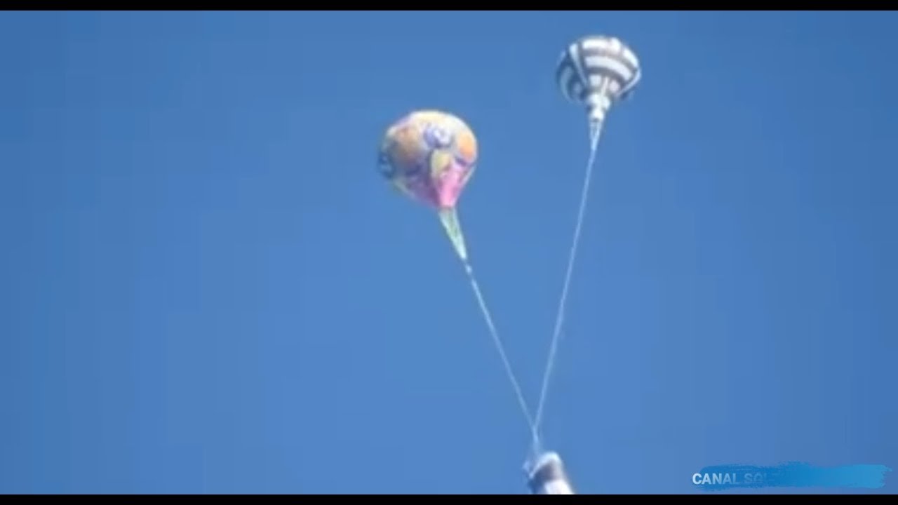 Resgate de balão inedito no mar - FBI & GEMEOS