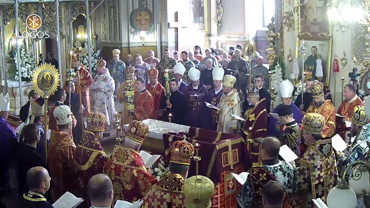 Поховання Єпископа Мукачівського Кир Мілана Шашіка ч.2