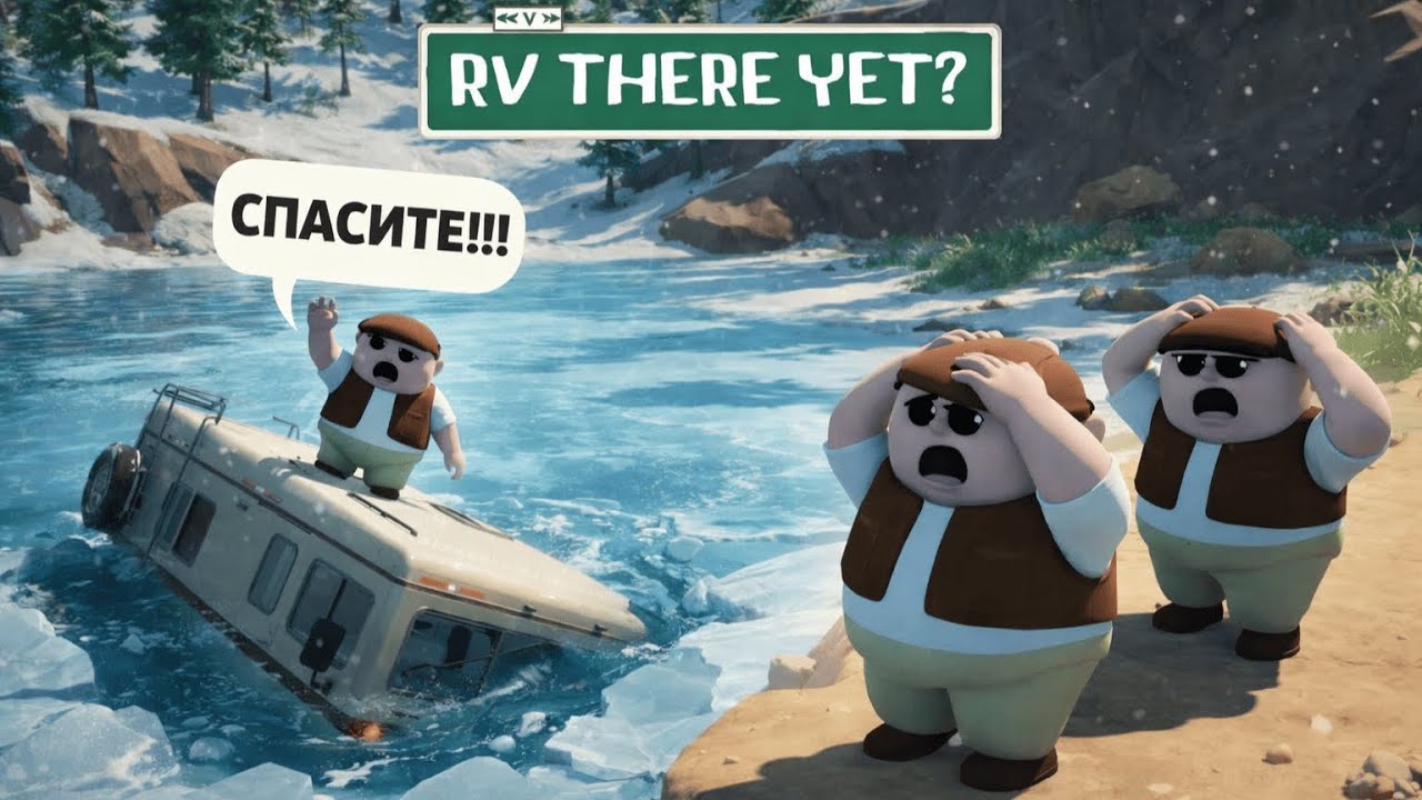 НАШ ДОМ УШЕЛ ПОЛНОСТЬЮ ПОД ВОДУ!!! (RV There Yet?)