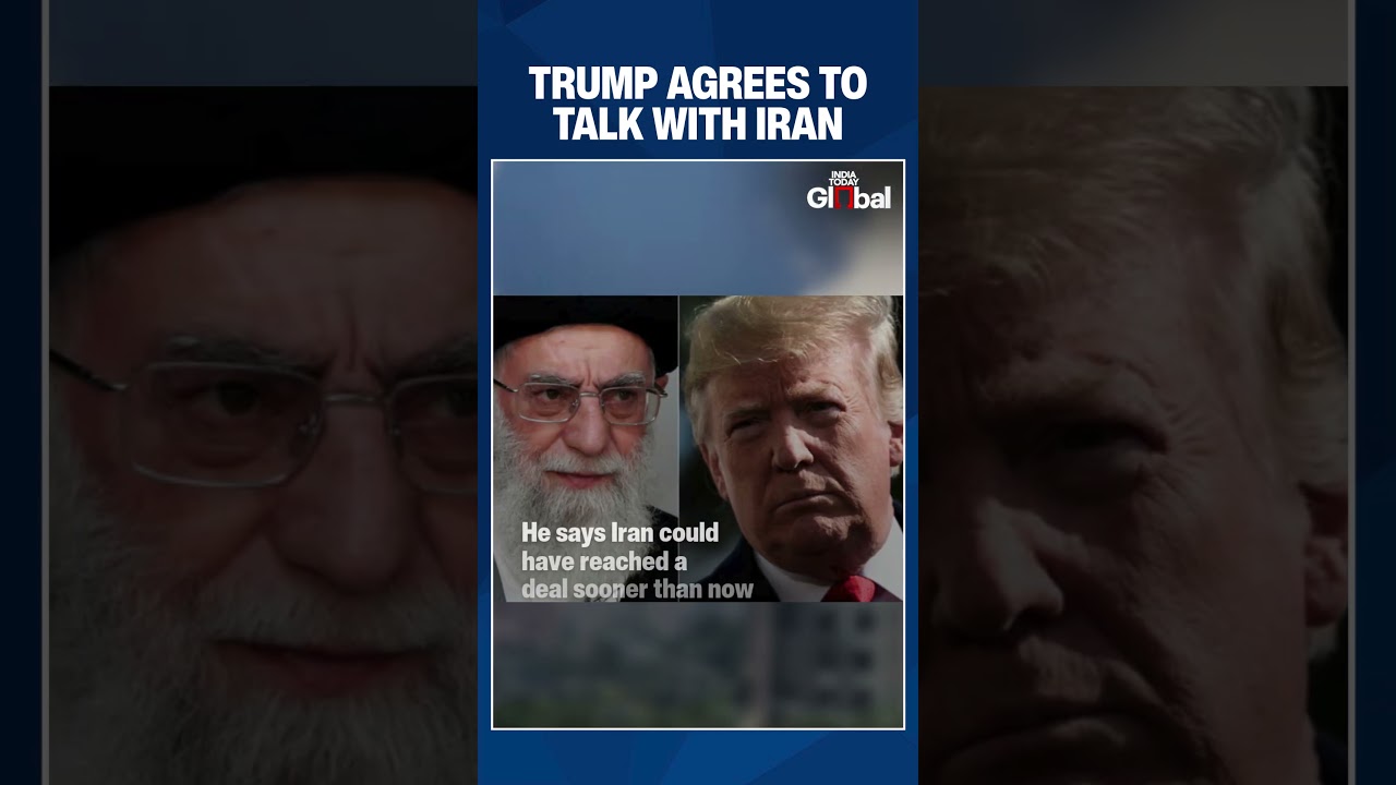 Trump Says Iran Wants to Talk After Khamenei Strike He Agrees to Negotiate | #iran