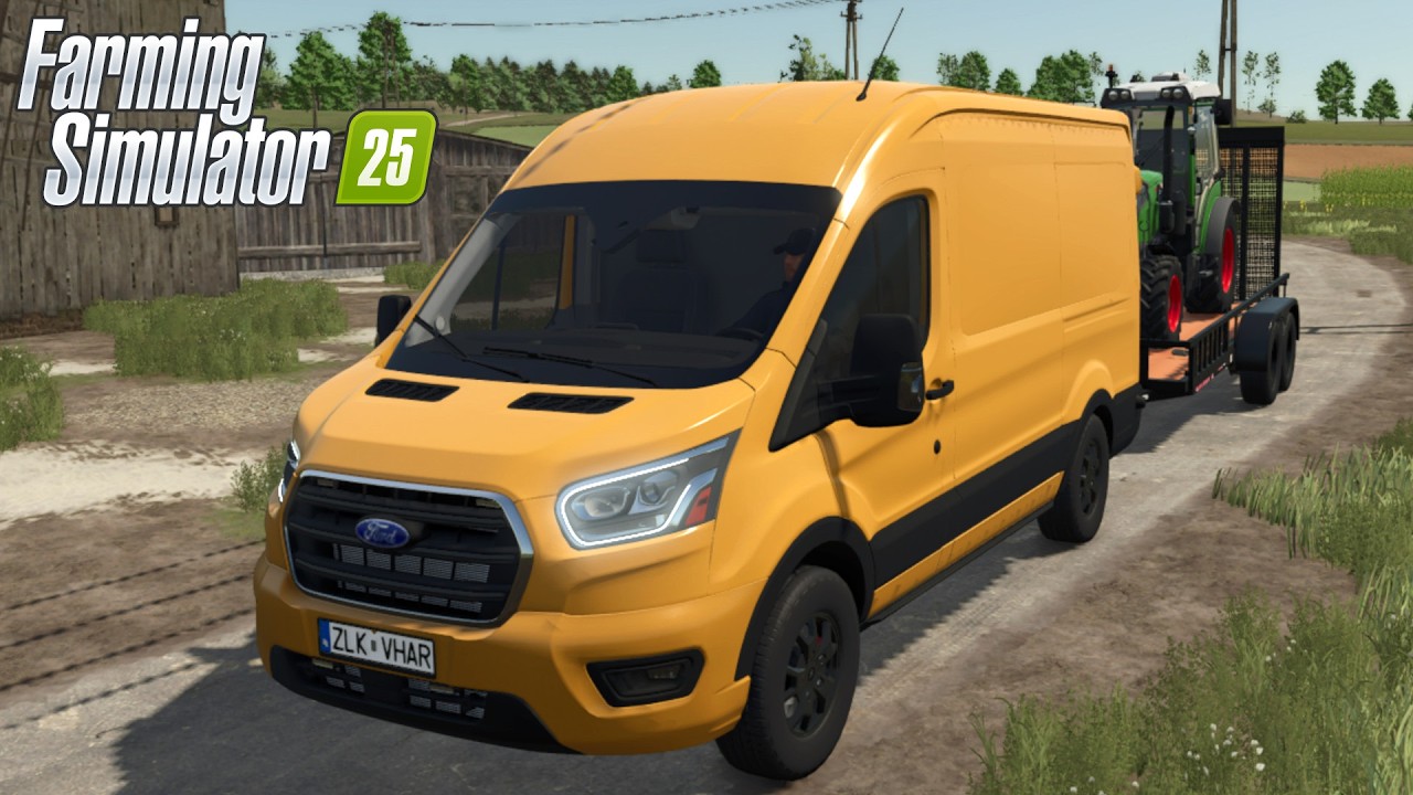 FS25 - Ford Transit MK8 - NEW CAR MOD for Farming Simulator 2025 ROLEPLAY FS25