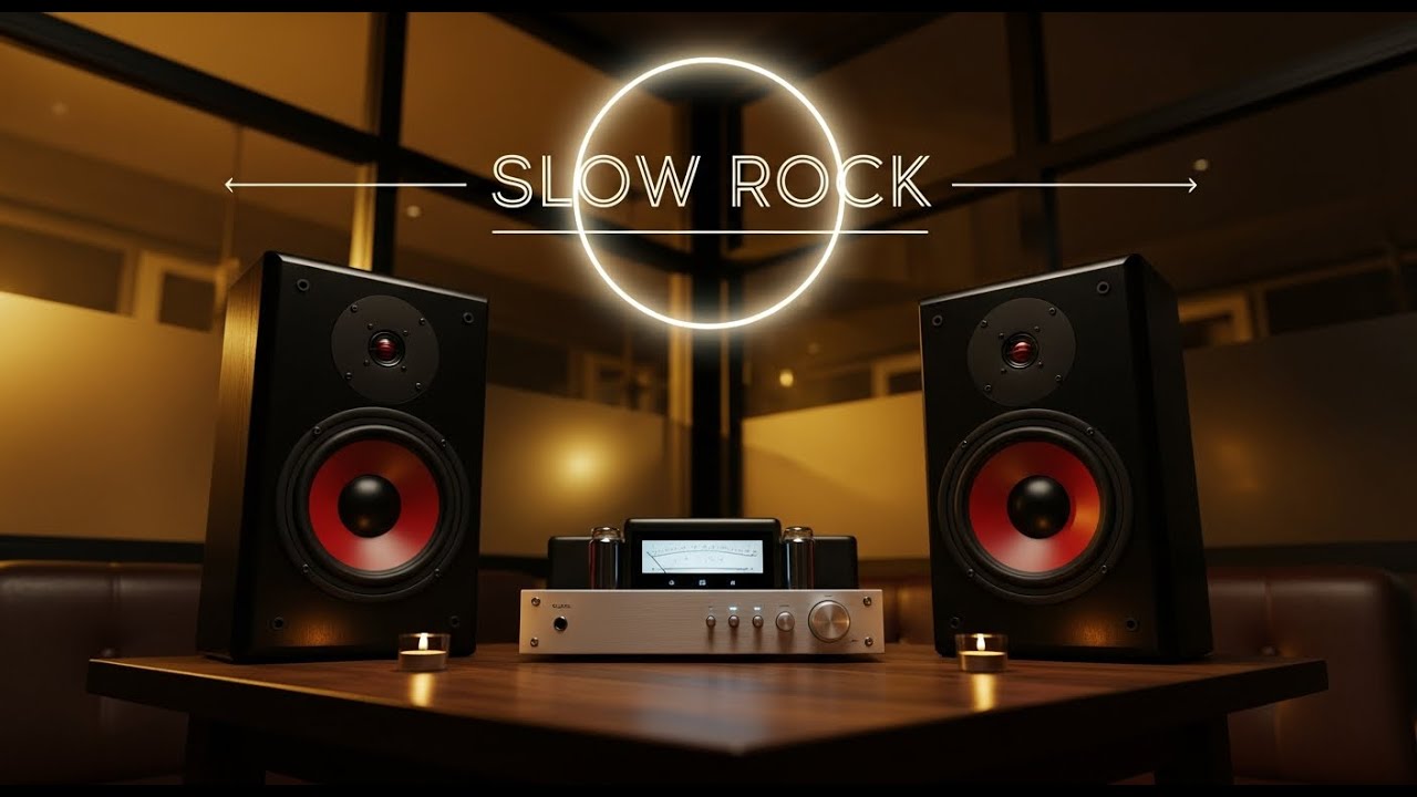 Slow Rock Music for Emotional Reflection 🌙 Guitar Ballad with Warm Feeling