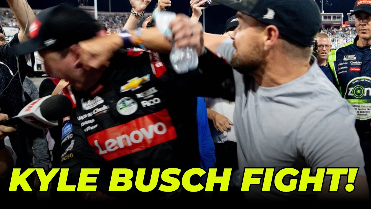 Ricky Stenhouse Jr Fights Kyle Busch After NASCAR All-Star Race | Fight Breakdown