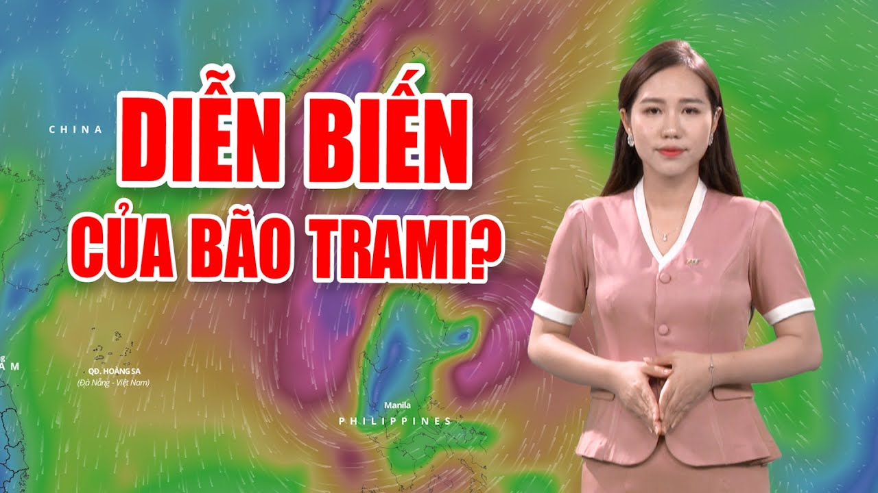 Bản tin thời tiết 23/10: Diễn biến của Bão TRAMI? |Quảng Ngãi chủ động phòng, tránh tác động của bão